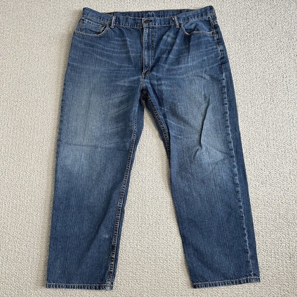 Levis 550 Jeans Size‎ 44x30 Blue Denim Relaxed Fit Cotton Straight Baggy